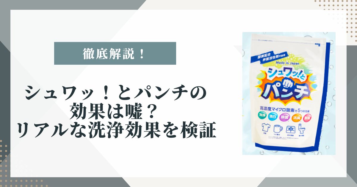 シュワッとパンチ 嘘